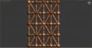 Carved lattice. Download free 3d model for cnc - USRSH_0013 3D