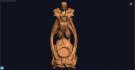 Statue. Download free 3d model for cnc - USSTK_0029 3D