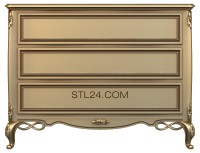 Free examples of 3d stl models (Dresser. Download free 3d model for cnc - USKMD_0072) 3D